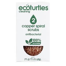ECO TURTLES Copper Scrubs 2 Pk