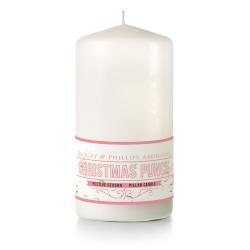 BUCKLEY & PHILLIPS Christmas Punch Pillar Candle 13cm