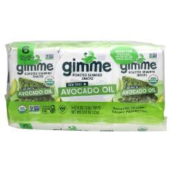 GIMME Roasted Seaweed Sea Salt Avocado Oil 6 x 5g