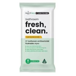 CLEANLIFE Bathroom Wipes Antibacterial 60
