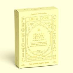 LOCO LOVE Almond Caramel Crunch Twin Pack 70g