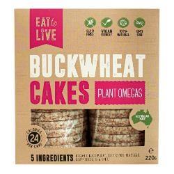 EAT TO LIVE Buckwheat Cakes Plant Omegas 220g