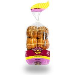 HEALTHYBAKE Hot Cross Buns Spelt 6 Pk