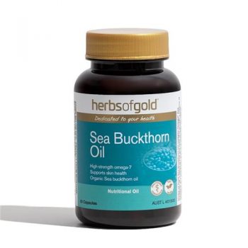 HERBS OF GOLD Sea Buckthorn Oil 60 Cap