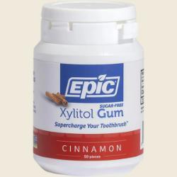 EPIC Xylitol Gum Cinnamon 50Pc