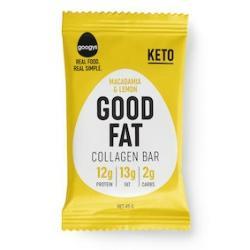 GOOGYS Collagen Bar Macadamia Lemon 45g