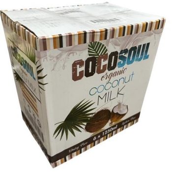 BOX COCO SOUL Coconut Milk 6 x1.25L