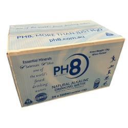 BOX PH8 WATER 24 X 500ml