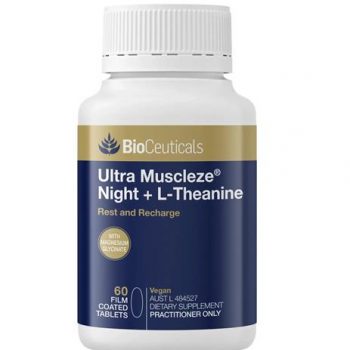BIOCEUTICALS Ultra Muscleze Night L Theanine 60 Tabs