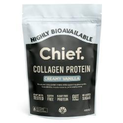 CHIEF Collagen Protein Powder Creamy Vanilla 450g