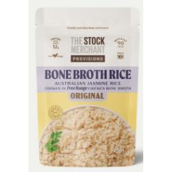 THE STOCK MERCHANT Bone Broth Rice Original 250g