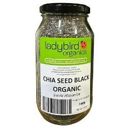 LADYBIRD ORGANICS Chia Seed Black 340g