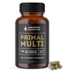 ANCESTRAL NUTRITION Primal Multi Beef Organs 120 Caps