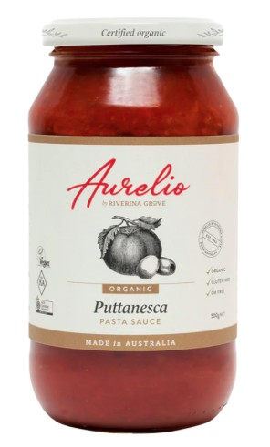 AURELIO Pasta Sauce Puttanesca 500g