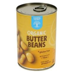 CHANTAL ORGANICS Butter Beans 400g