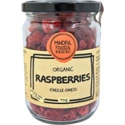 MINDFUL FOODS Raspberries Freeze Dried 40g