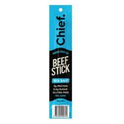 CHIEF Beef Stick Sea Salt 25g